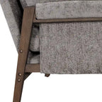 Mid-Century Modern Velvet Accent Armchair