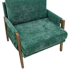 Mid-Century Modern Velvet Accent Armchair
