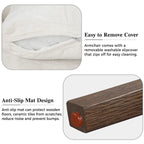 Mid-Century Modern Velvet Accent Armchair