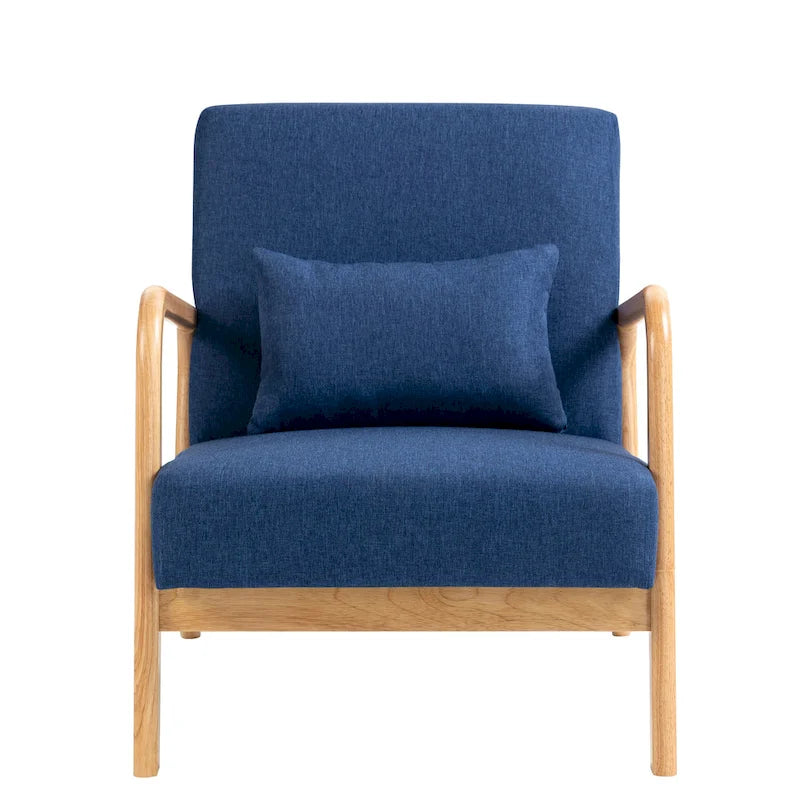 Fauteuil rembourré Chaises d'appoint avec oreiller (lot de 2)