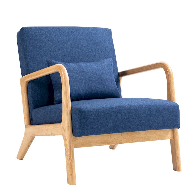 Fauteuil rembourré Chaises d'appoint avec oreiller (lot de 2)