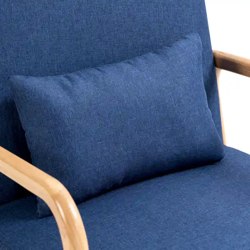 Fauteuil rembourré Chaises d'appoint avec oreiller (lot de 2)