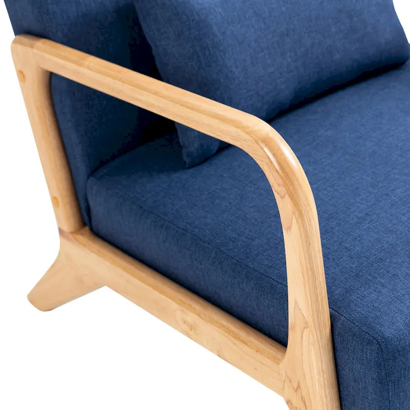 Fauteuil rembourré Chaises d'appoint avec oreiller (lot de 2)