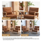 Fauteuil rembourré Chaises d'appoint avec oreiller (lot de 2)
