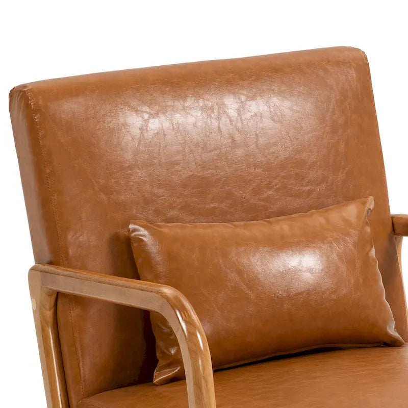 Fauteuil rembourré Chaises d'appoint avec oreiller (lot de 2)