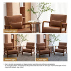 Fauteuil rembourré Chaises d'appoint avec oreiller (lot de 2)