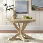 Round Country-Style Dining Table