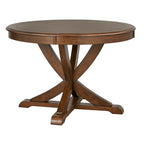 Round Country-Style Dining Table