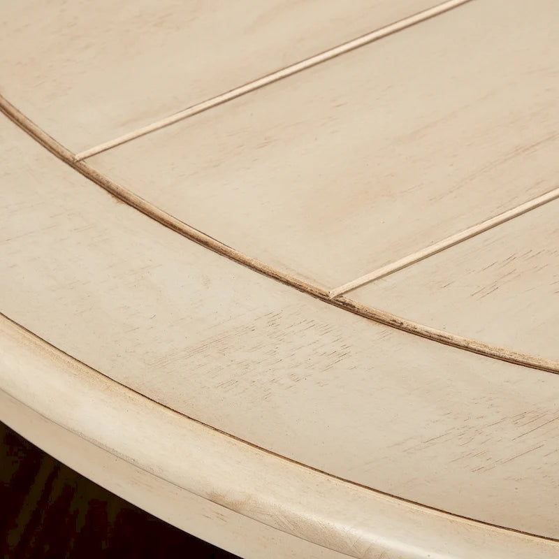 Round Country-Style Dining Table