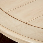 Round Country-Style Dining Table