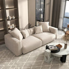 102 Oversized Corduroy Sectional Sofa Modern Wide Couch