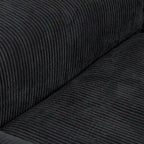 102 Oversized Corduroy Sectional Sofa Modern Wide Couch