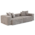 102 Oversized Corduroy Sectional Sofa Modern Wide Couch