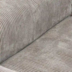 102 Oversized Corduroy Sectional Sofa Modern Wide Couch