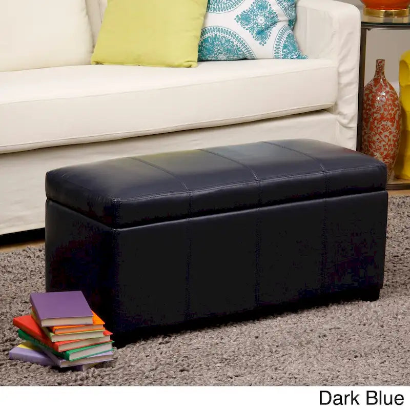 Banc de rangement avec espace de rangement dissimulé
