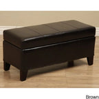 Banc de rangement avec espace de rangement dissimulé