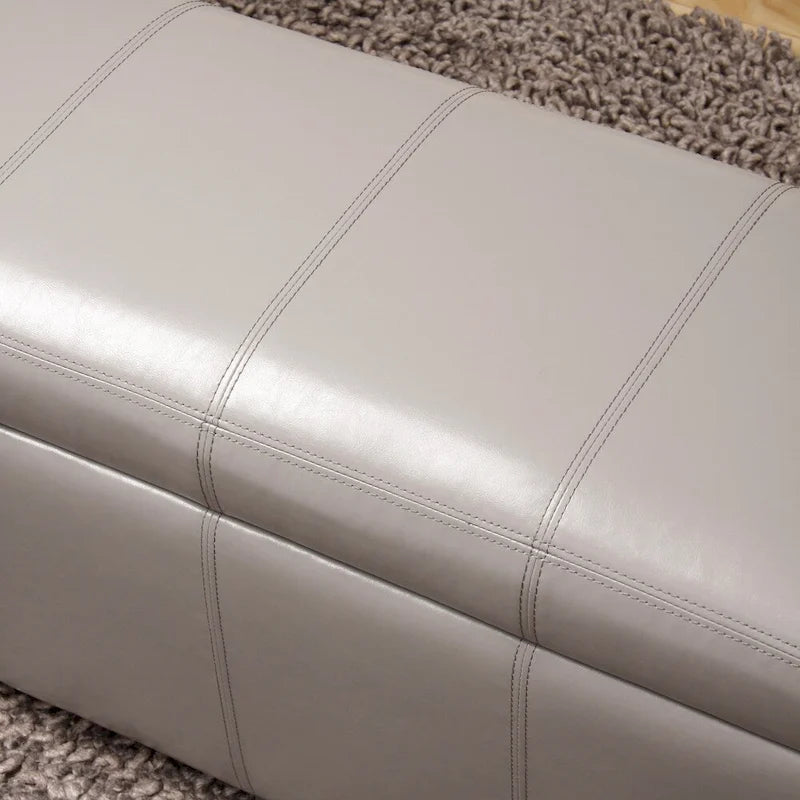 Banc de rangement avec espace de rangement dissimulé