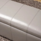 Banc de rangement avec espace de rangement dissimulé