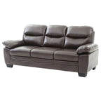 Marta Faux Leather Sofa