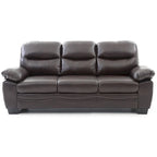 Faux Leather Sofa