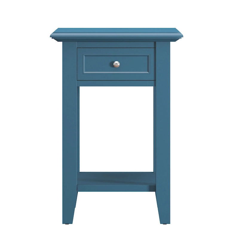 1-Drawer Side Table with Charging Station