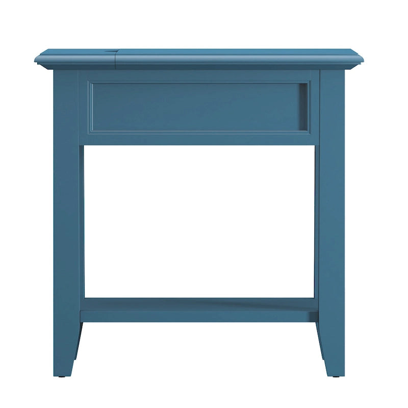 1-Drawer Side Table with Charging Station