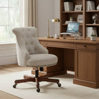 Natural Swivel Office Chair