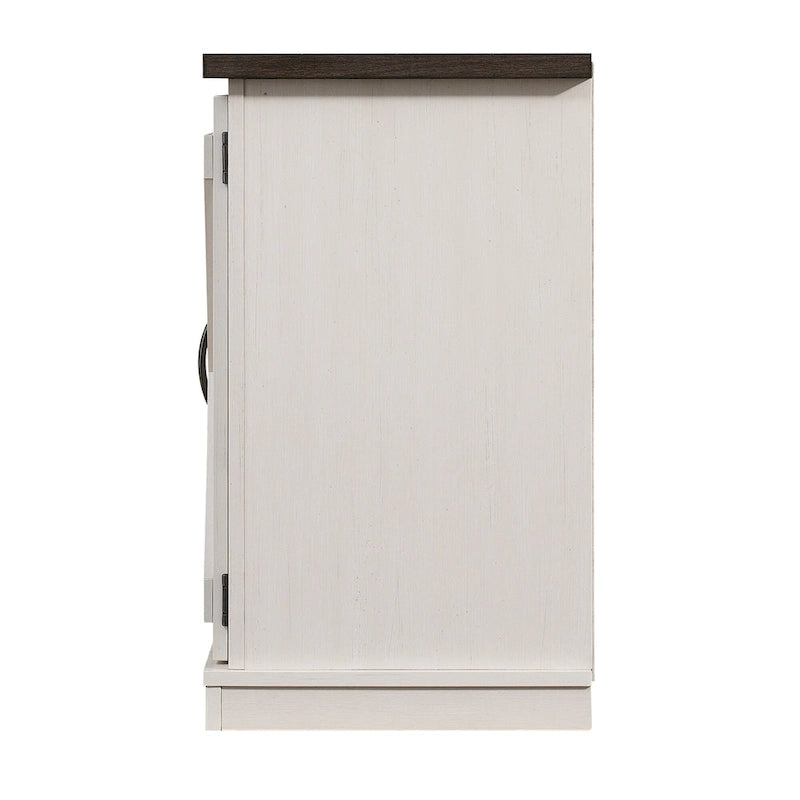 Modern Farmhouse TV Stand for TVs up to 55 with Electric Fireplace