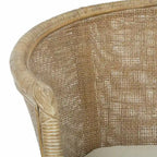 Fauteuil en rotin lavé – 31,5 x 29,9 x 25,6 po – 30L x 26P x 32H