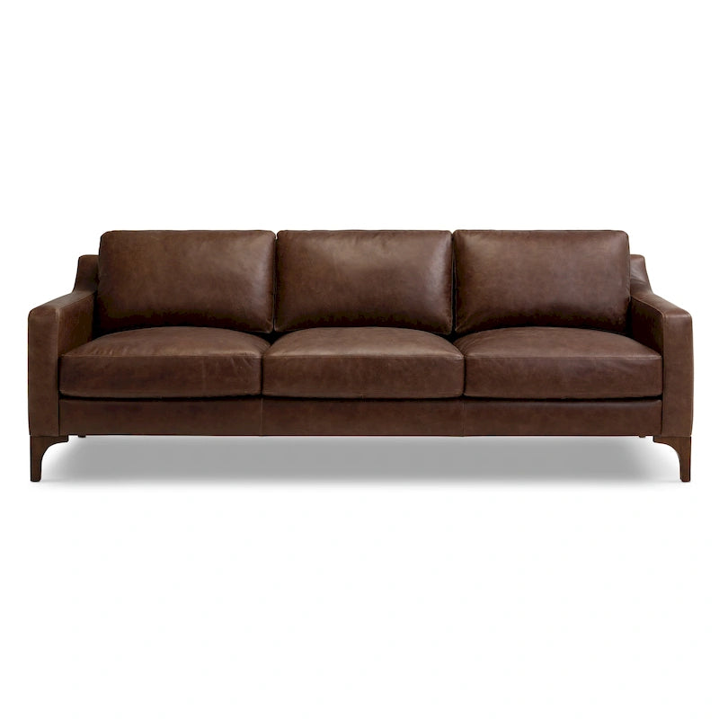 Full Grain Italian Leather Sofa