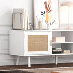 Mid-Century Modern TV Stand For TVs Up To 75 Entertainment Center Media Console