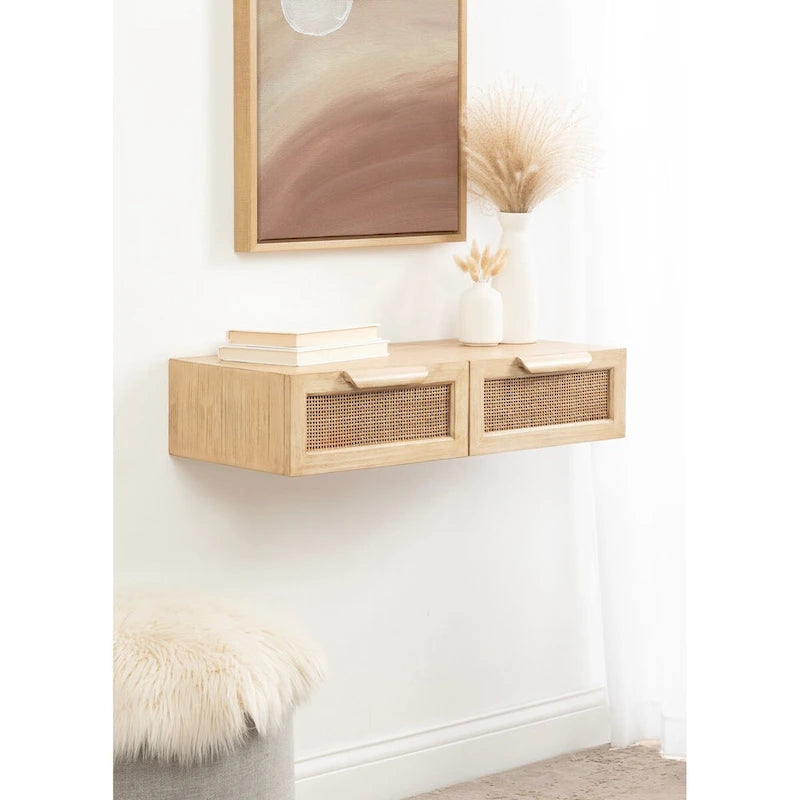  Ori Floating Console Rattan - 28x13x6