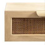 Floating Console Rattan - 28x13x6