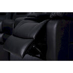 109 Power Reclining Sectional Couch, Modular Livingroom Recliner Sofa with 2 Storage Console & 4 Cup Holders